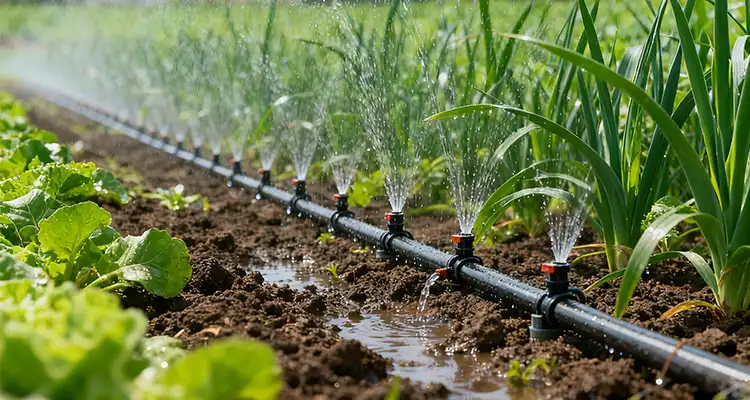 Drip irrigation system Drip irrigation system