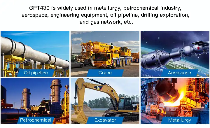 Applications of GPT430 pressure transmitter Applications of GPT430 pressure transmitter