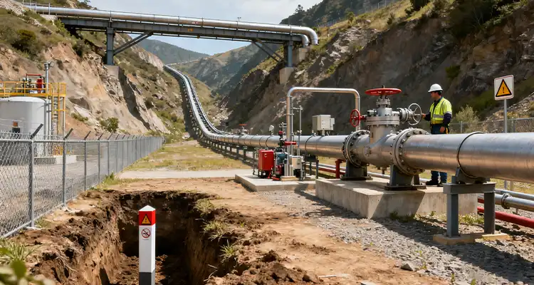 Oil and gas pipeline