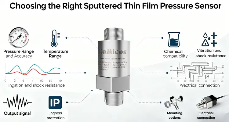 choose the right pressure sensor