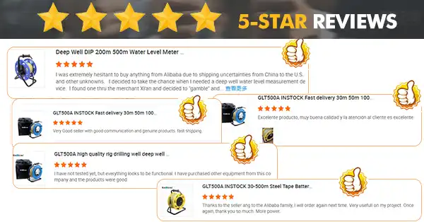 Customer Reviews to GLT500A Depth Meter Customer Reviews to GLT500A Depth Meter