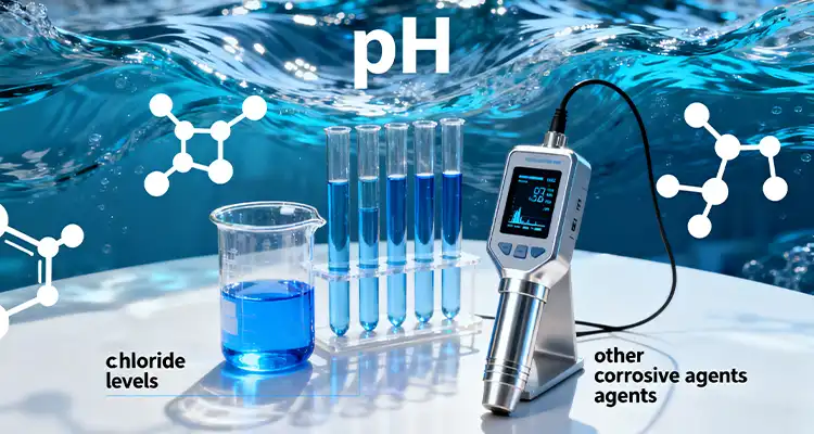 Monitor and control water quality Monitor and control water quality