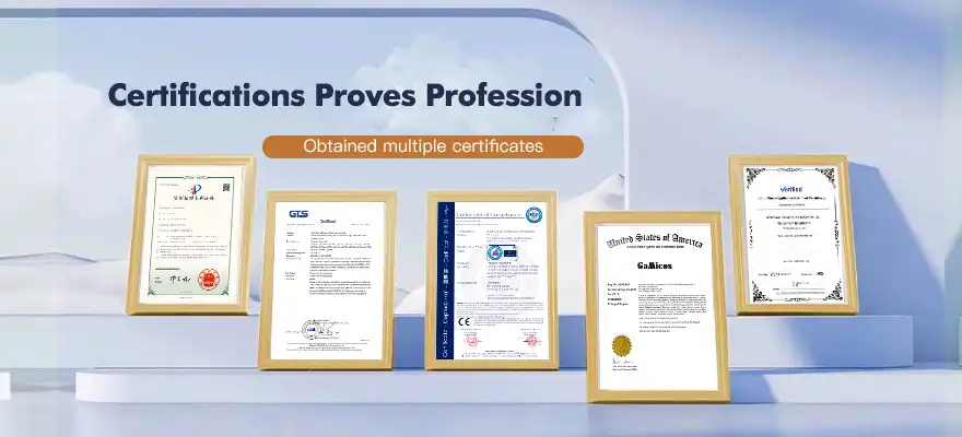 GAMICOS Certifications