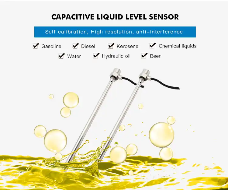 Capacitive level sensor Capacitive level sensor