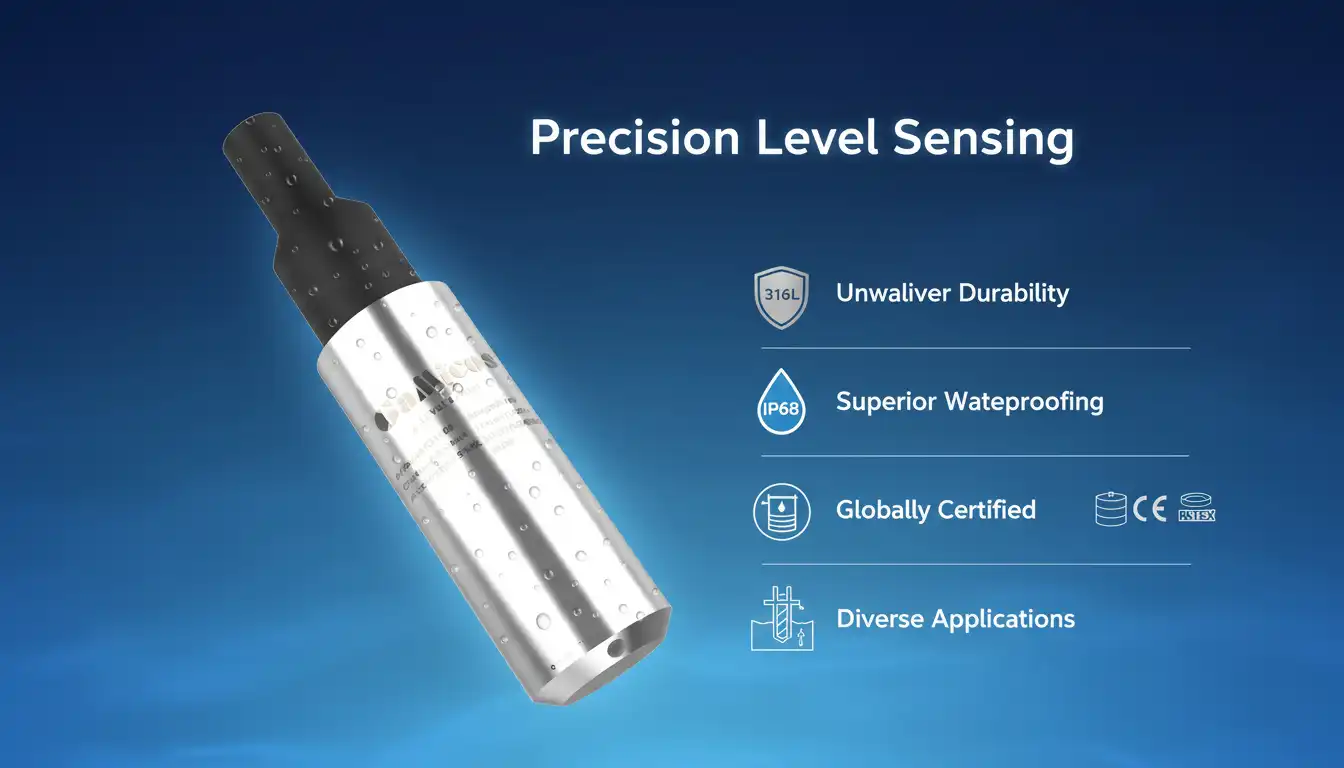 IP68 Submersible Level Sensor