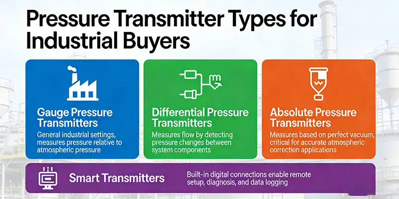 Types of Pressure Transmitters in Global Markets Types of Pressure Transmitters in Global Markets