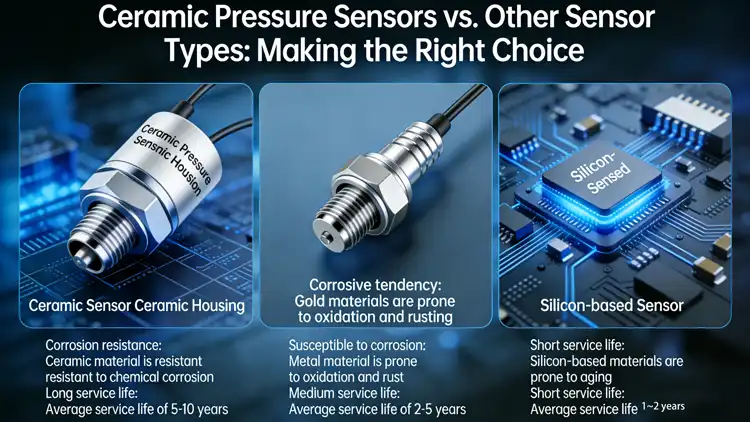 Ceramic Pressure Sensors vs. Other Sensor Types: Making the Right Choice