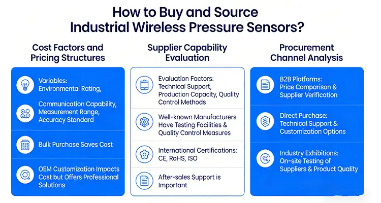 How to Buy and Source Industrial Wireless Pressure Sensors