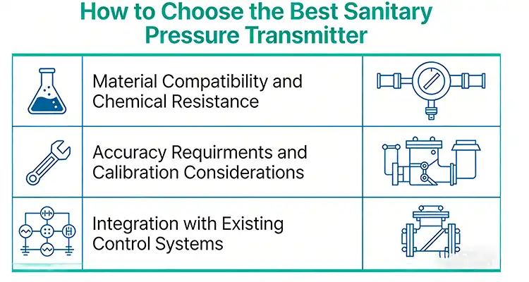 How to Choose the Best Sanitary Pressure Transmitter How to Choose the Best Sanitary Pressure Transmitter