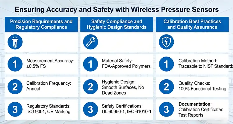 Ensuring Accuracy and Safety with Wireless Pressure Sensors
