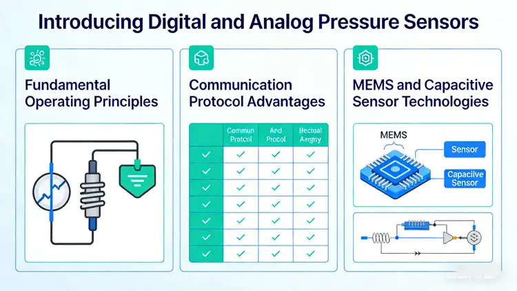 Introducing Digital and Analog Pressure Sensors