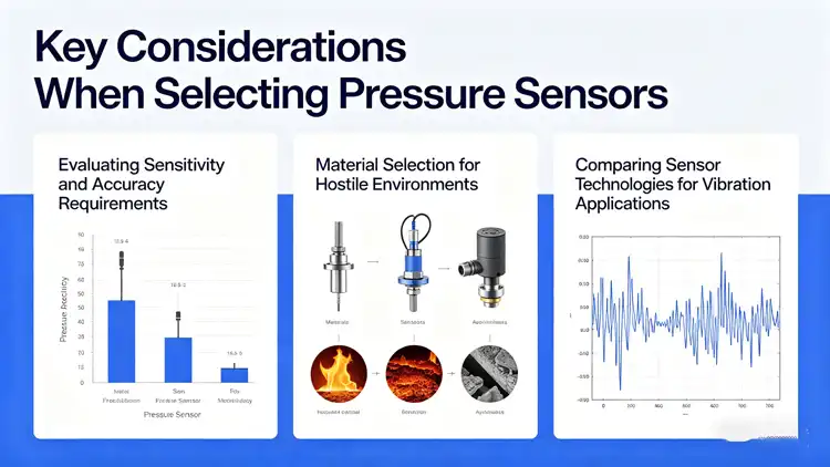 Key Considerations When Selecting Pressure Sensors
