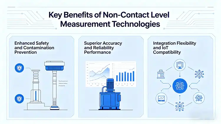 Key Benefits of Non-Contact Level Measurement Technologies