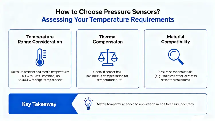 How to Choose Pressure Sensors for Extreme Operating Temperatures How to Choose Pressure Sensors for Extreme Operating Temperatures