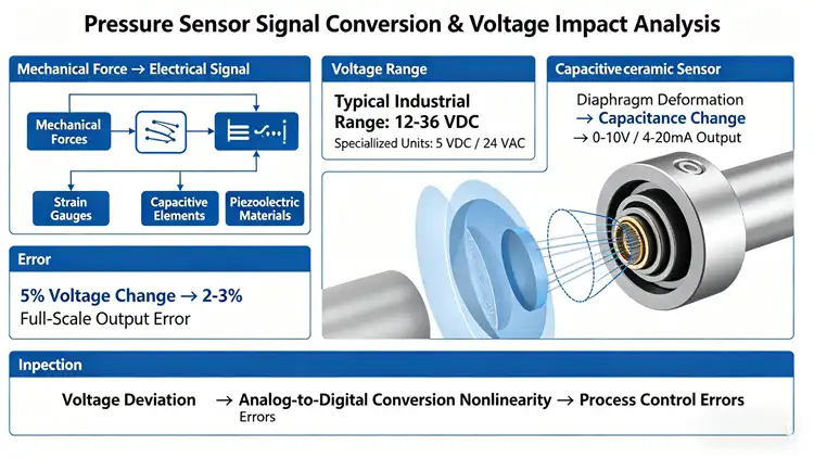 Why Pressure Sensors Require Stable Voltage? Why Pressure Sensors Require Stable Voltage?