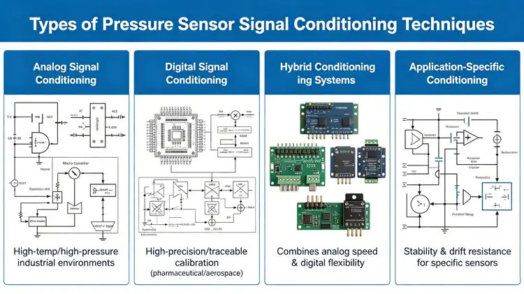 Types of Pressure Sensor Signal Conditioning Techniques Types of Pressure Sensor Signal Conditioning Techniques