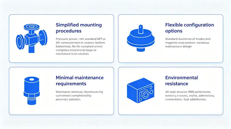 Main benefits of hydrostatic diesel tank sensors