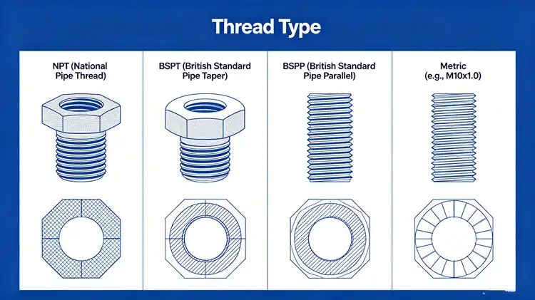 Thread Type Categories and Their Standards