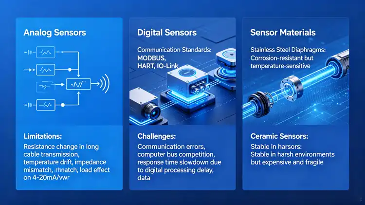 Technological Limitations of Different Sensor Types Technological Limitations of Different Sensor Types