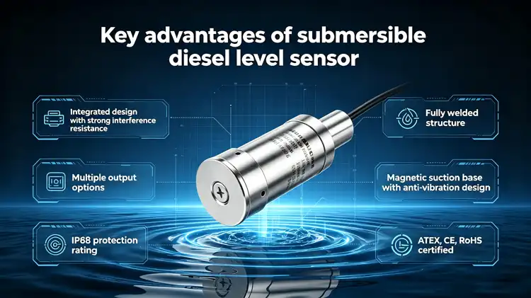 Advantages of diesel level sensor Advantages of diesel level sensor
