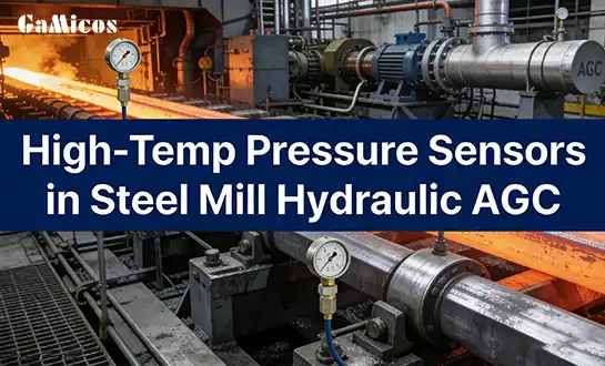 High-Temp Pressure Sensors in Steel Mill Hydraulic AGC