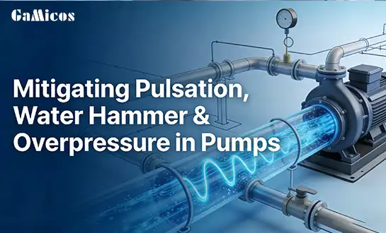 Mitigating Pulsation, Water Hammer & Overpressure in Pumps