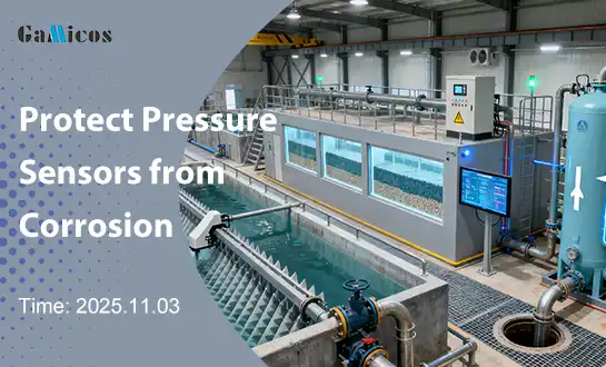 How to protect pressure sensors from corrosion in water supply systems?