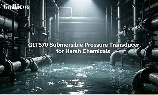 GLT570 Submersible Pressure Transducer for Harsh Chemicals