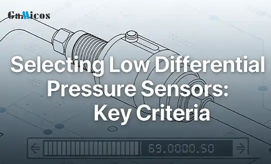 Selecting Low Differential Pressure Sensors: Key Criteria