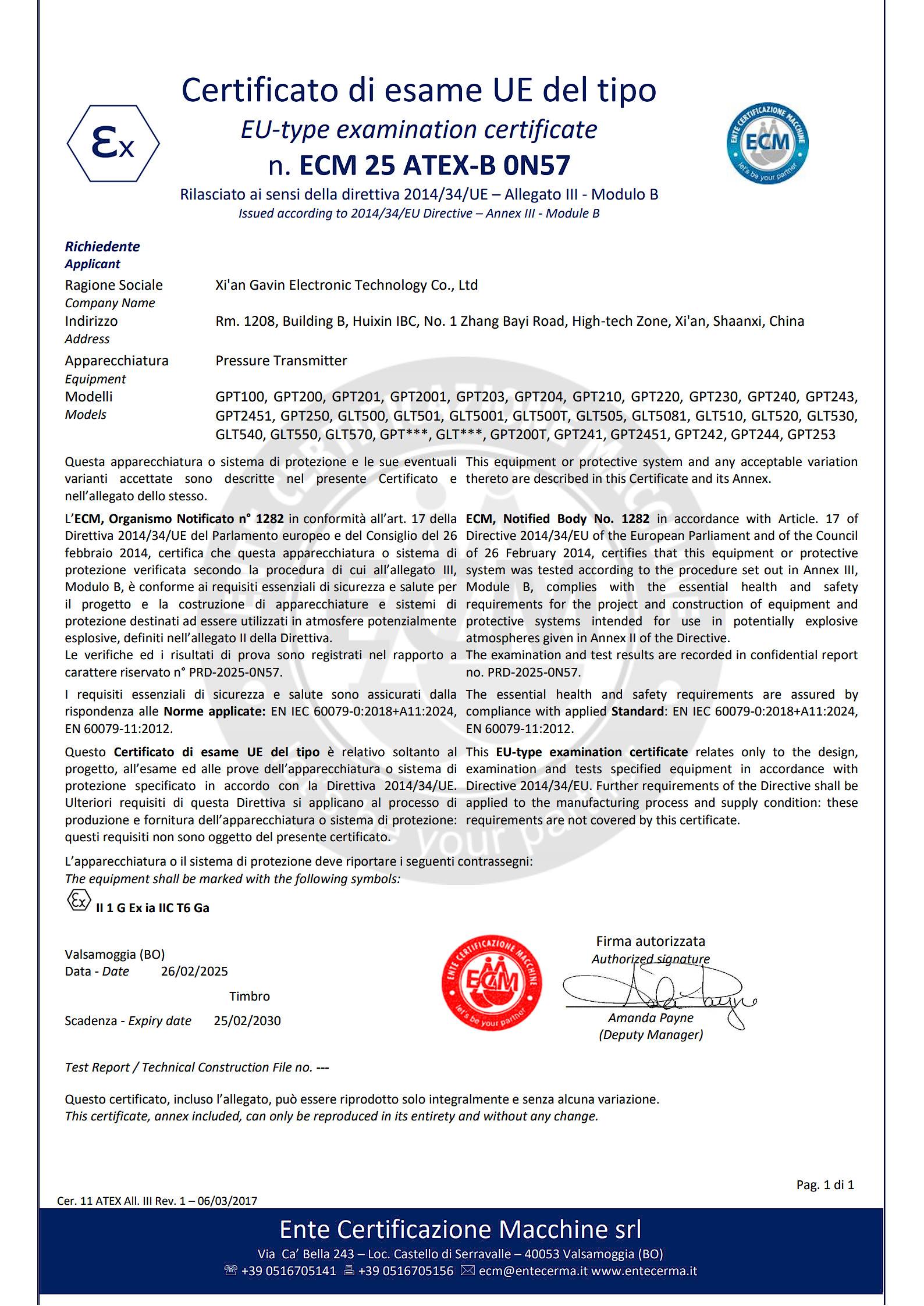 Top Differential Pressure Sensor Suppliers in Europe and Asia - GAMICOS