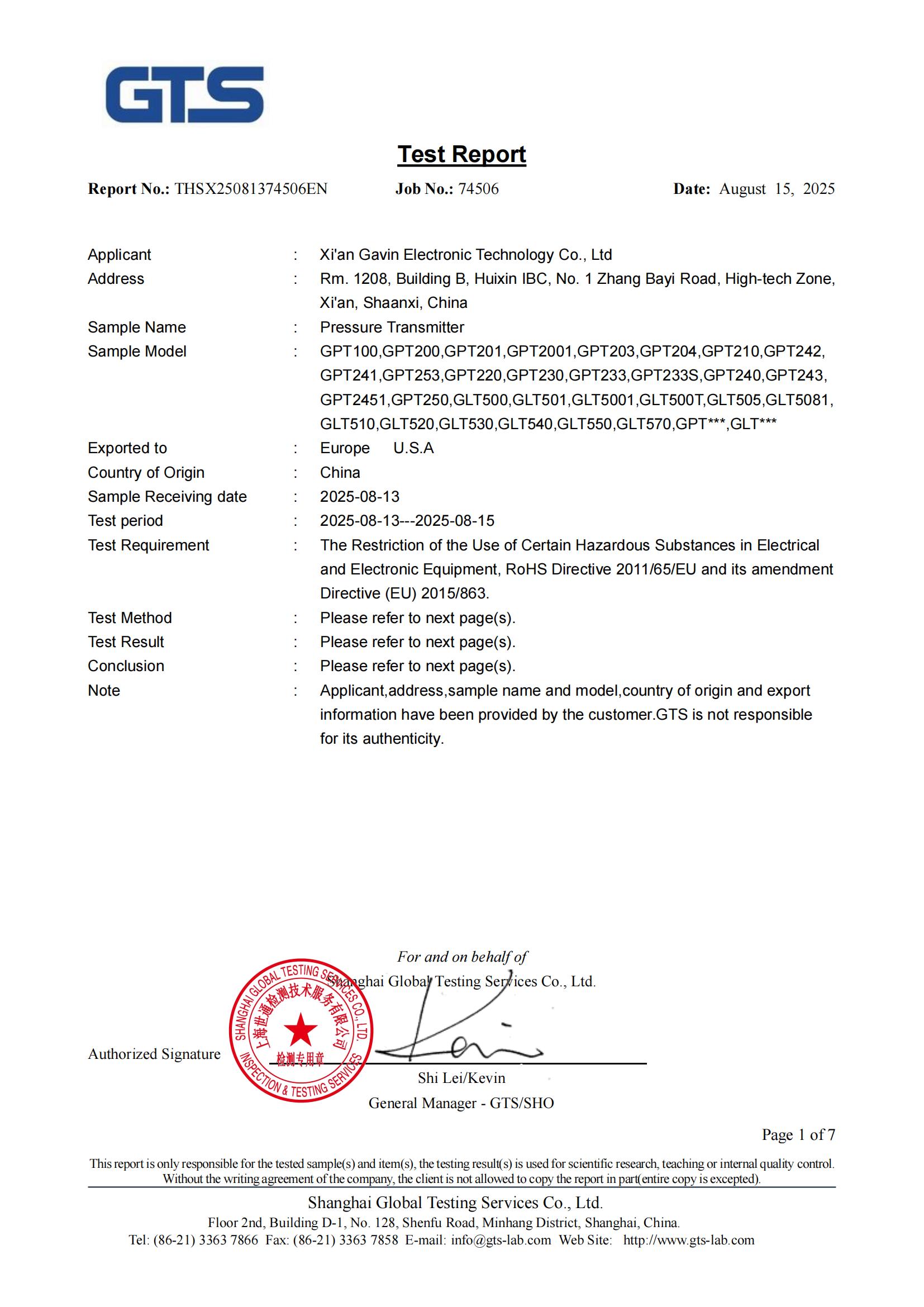 GAMICOS, Your Trusted Partner in Sensor Technology